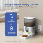 Automatic timed pet feeder 4 litre