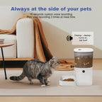 Automatic timed pet feeder 4 litre
