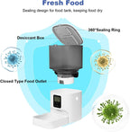 Automatic timed pet feeder 4 litre