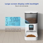 Automatic timed pet feeder 4 litre