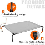 Elevated raised cooling dog cot