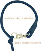 Hands-free waist dog leash for running