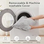 Self-warming foldable cat cave bed