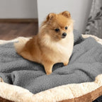 Soft sherpa fleece pet blanket